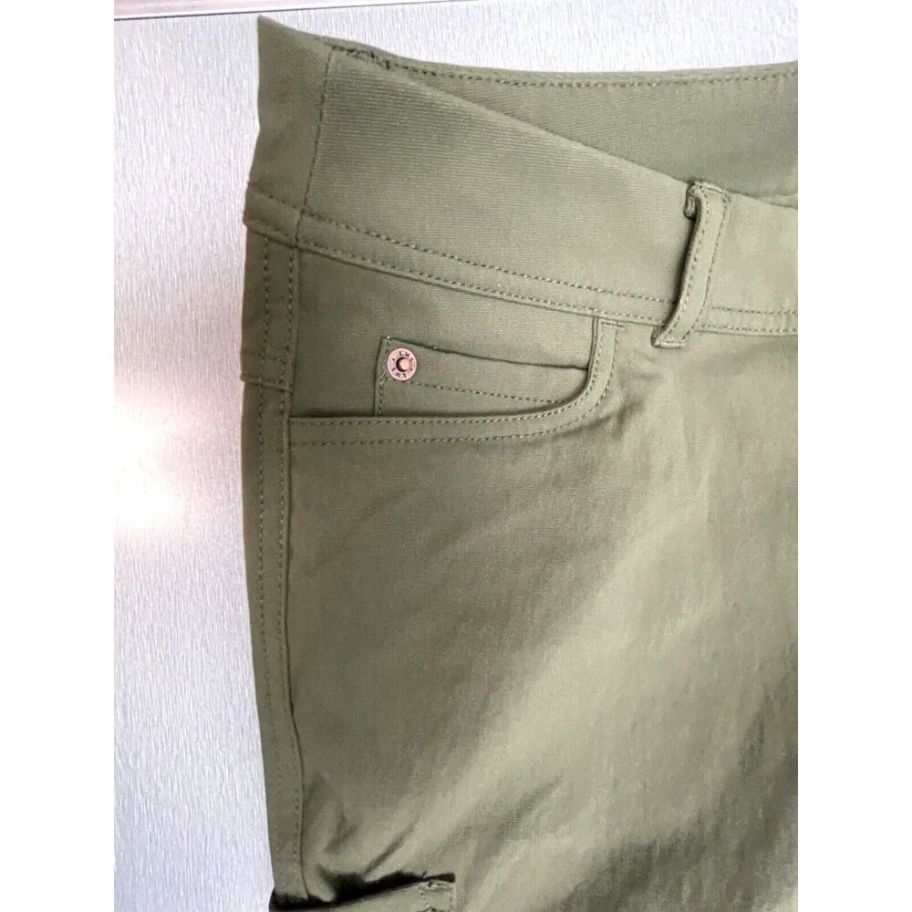 Women's Eastern Mountain Sport Nylon Hiking Pants Size 4 Green - Picture 9 of 16